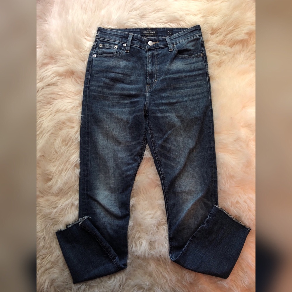 Women’s Lucky Brand High Waisted Skinny Jeans